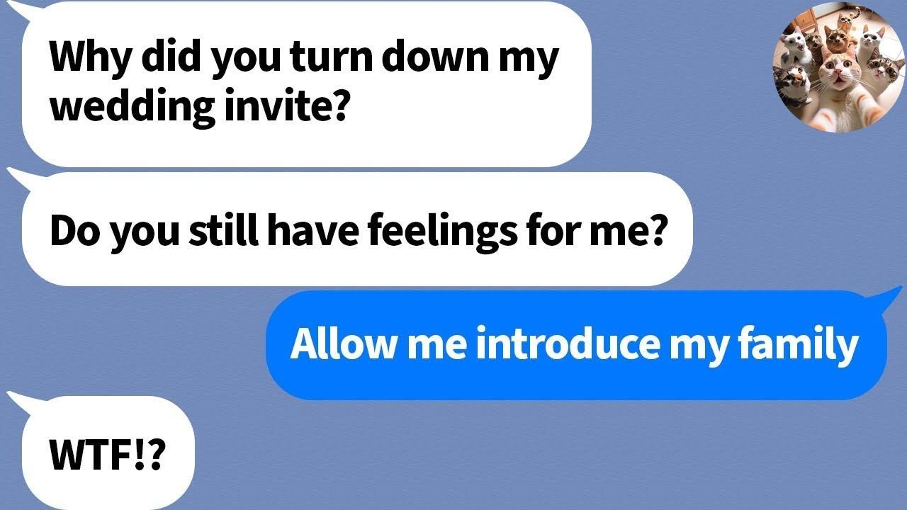 【Apple】My ex divorced me for  hitting the wall  and invited me watch him marry his new 19YO wife