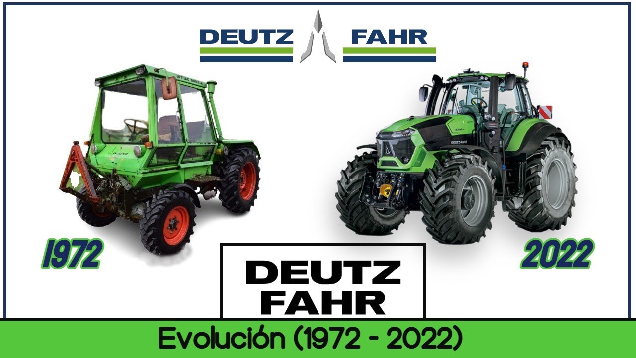 Tractores DEUTZ-FAHR - Historia y Evolución / DEUTZ-FAHR tractors - History & Evolution (1972-2022)