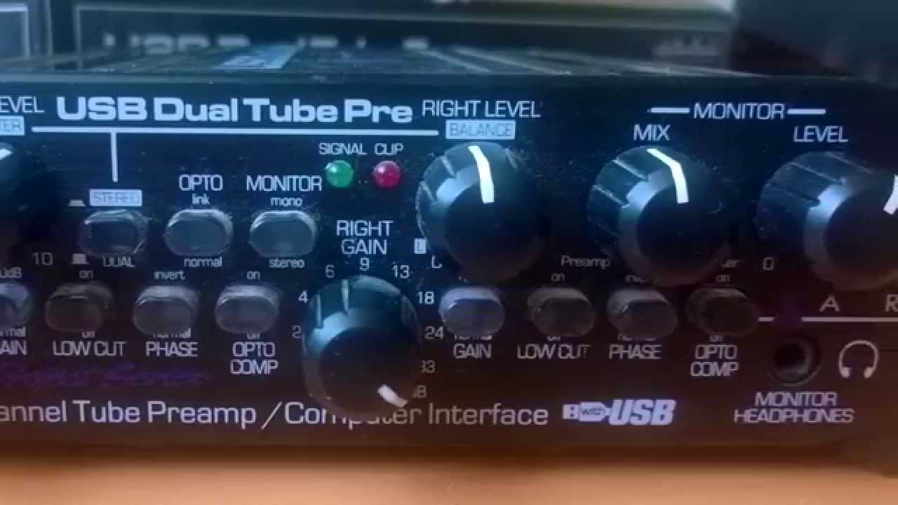ART USB Dual Tube Pre