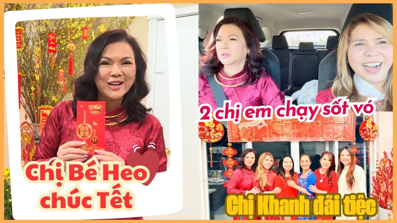 8 với chị Bé Heo chạy sốt vó với show diễn đầu năm - Đại tiệc đón năm mới tại nhà chị Khanh