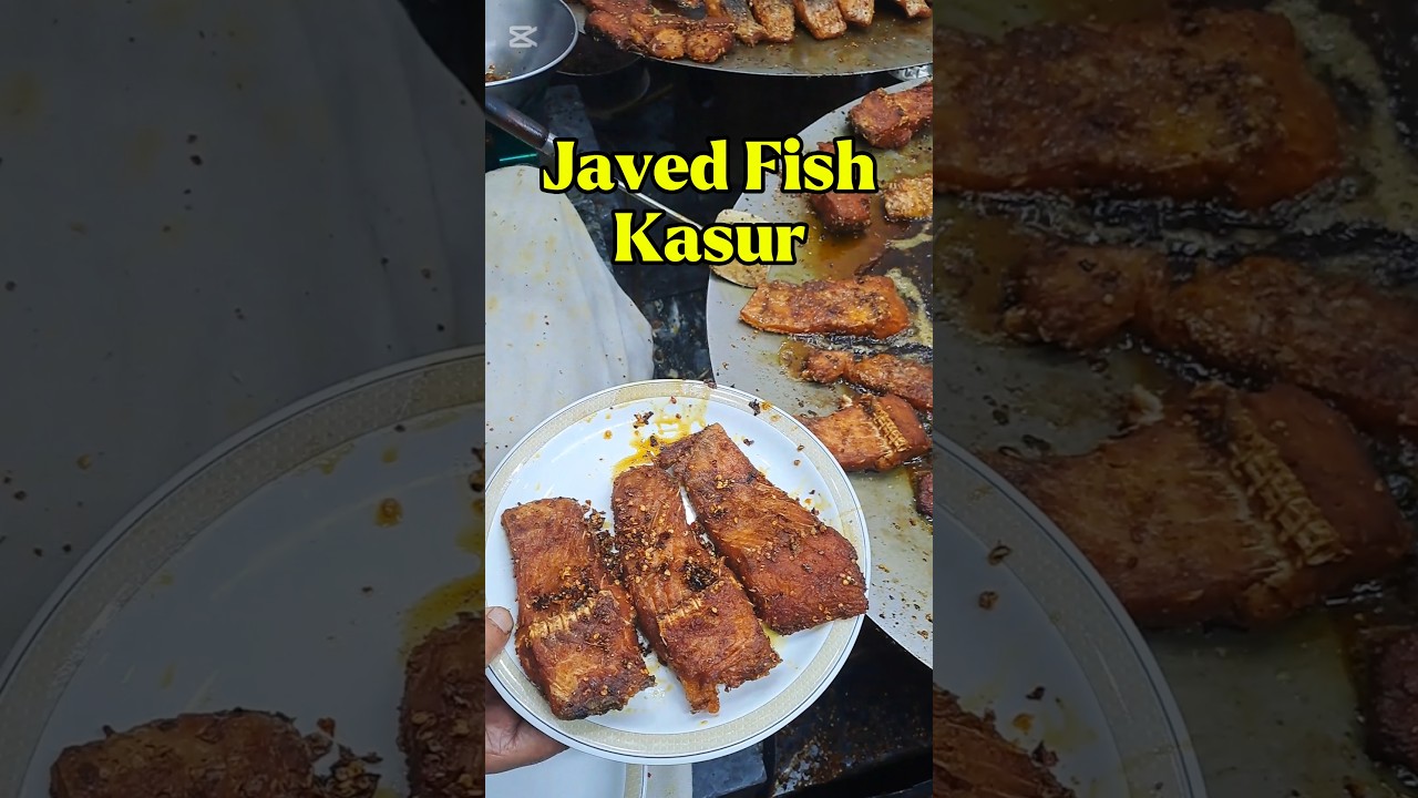 Javed Fish Kasur | #Shorts | Street Food