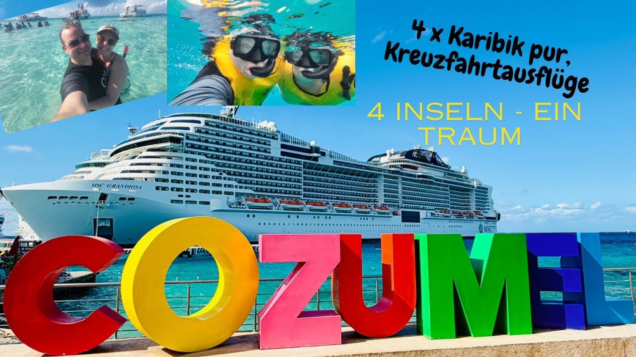 AIDA | MSC | Karibik Kreuzfahrt Highlights | von Schnorcheln bis Hurrikan - alles dabei