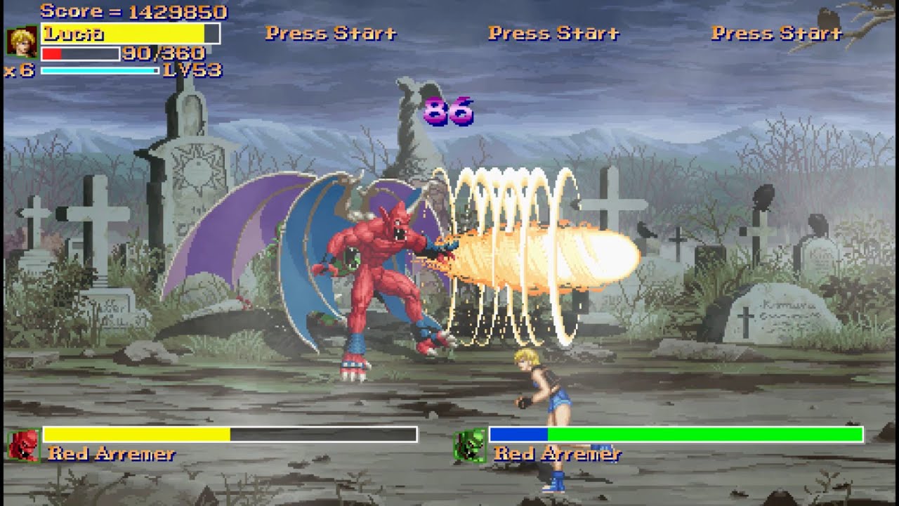 Final Fight LNS ultimate V.03 [Arcade] [Hard Musou] Lucia Completed