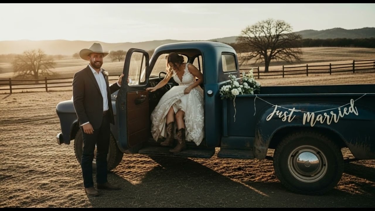 Llegué en camioneta a mi boda de rancho…mi novio de la ciudad lloró pero NO por lo que creen