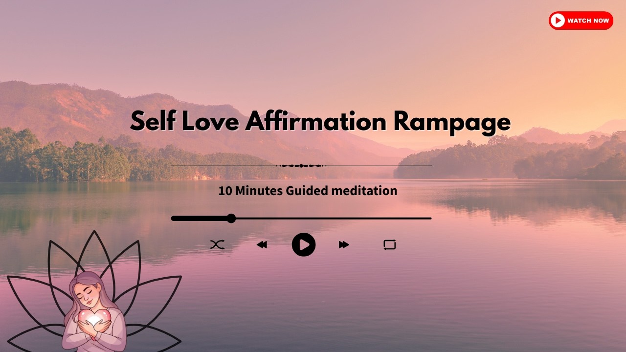 SELF LOVE AFFIRMATION RAMPAGE | Rewire Your Mind for Confidence, Love & Power