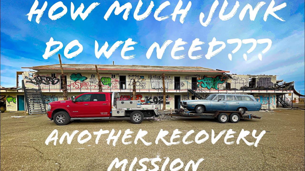 EP 79. Another Mopar Recovery mission. 70 Coronet Wagon Saved from the desert and a Road Trip