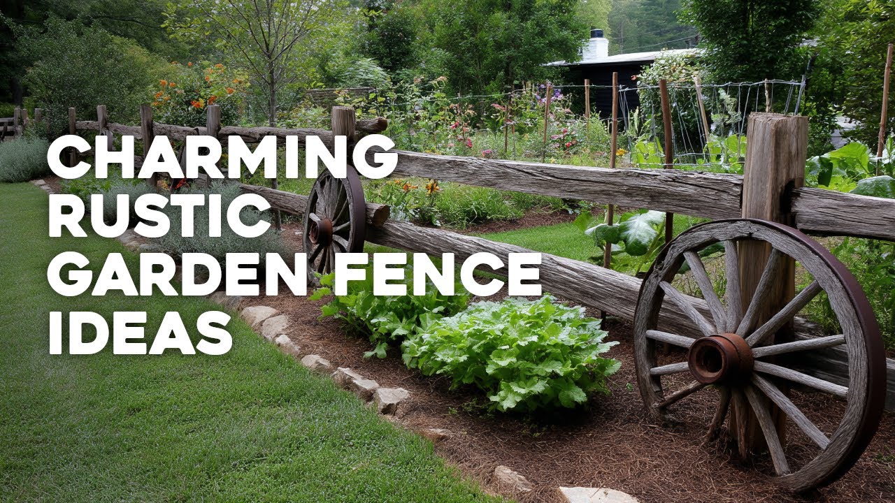 🪵🌿 Reclaimed Beauty: Rustic Upcycled Garden Fence Ideas That Bring Old-School Charm