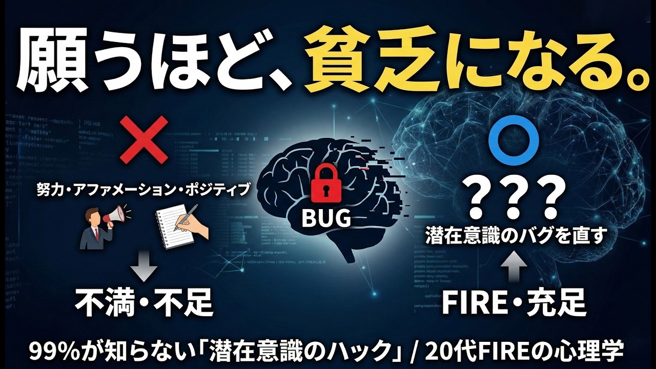【頑張るほど遠ざかる】原因は努力不足じゃない！