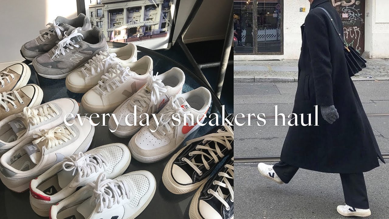 sneakers haul👟데일리한 4계절용/겨울용 운동화 하울 | 직장인 추천템! 브랜드별 사이즈 선택팁! 오래신어도 편한 운동화! 나이키/뉴발란스/베자/컨버스