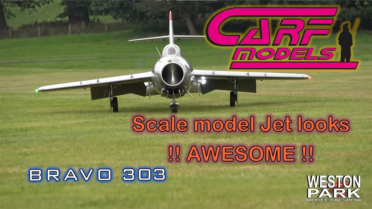 CARF Models MIG 17 Jet - Weston Park 2021 International RC Plane Airshow