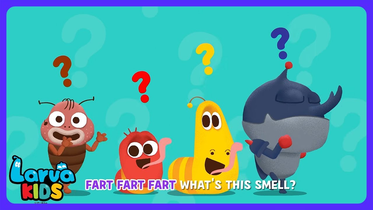 Larva - Funny Fart Song for Kids | WildBrain Laboratorio de Aprendizaje - Castellano