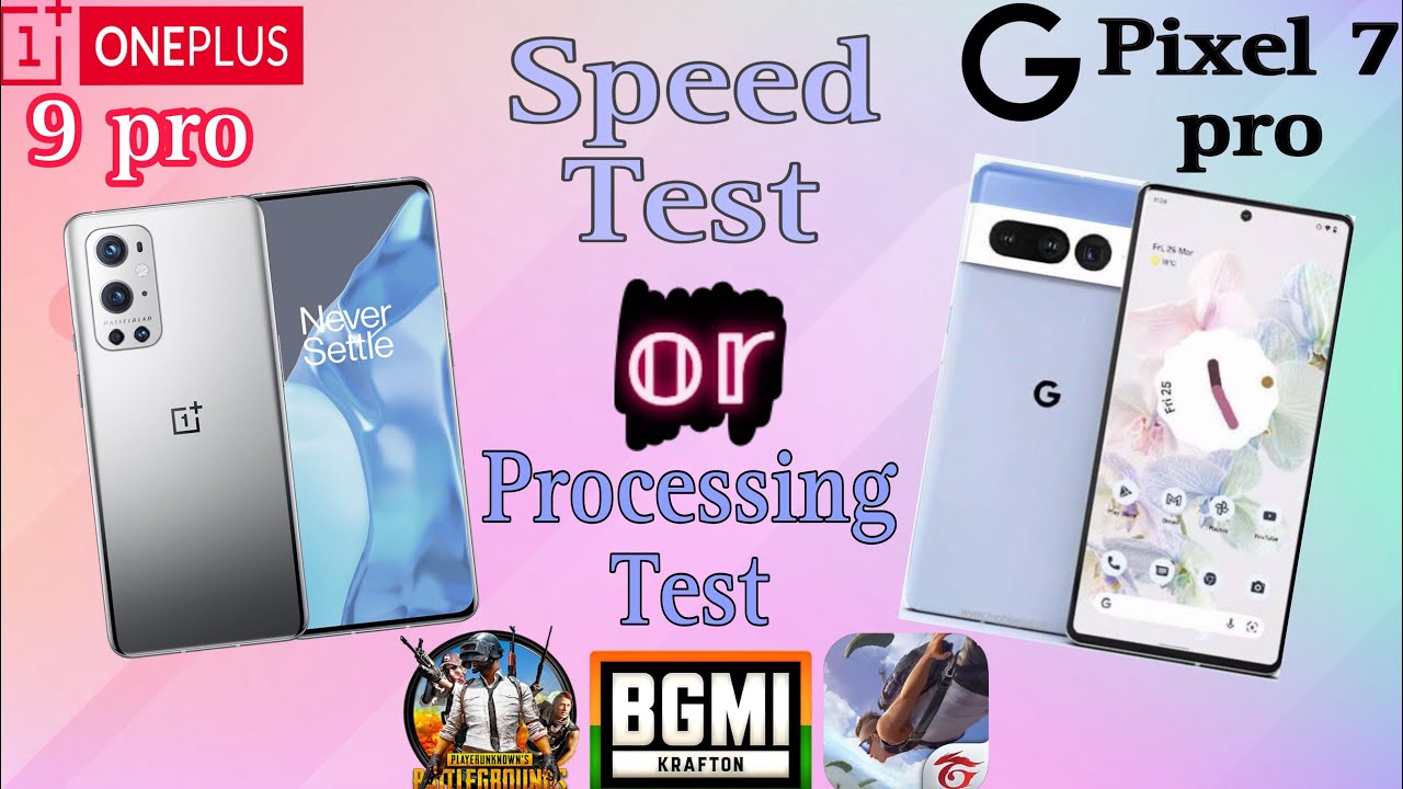 Oneplus 9 pro vs google pixel 7 pro speed test full review