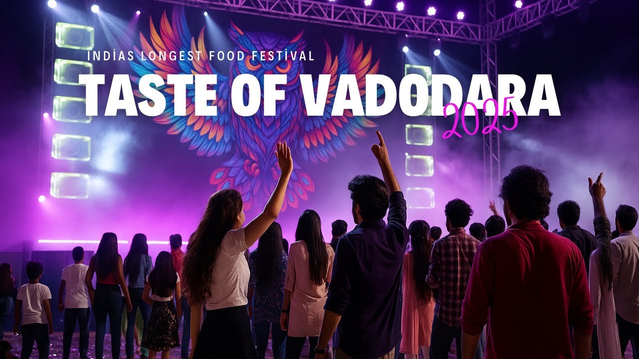India’s Longest Food & Music Festival | Taste Of Vadodara 2025 | Full Guide | Harsh Kahar