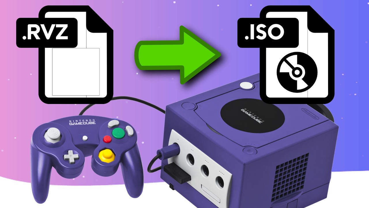 Как конвертировать RVZ в ISO (игры GameCube)