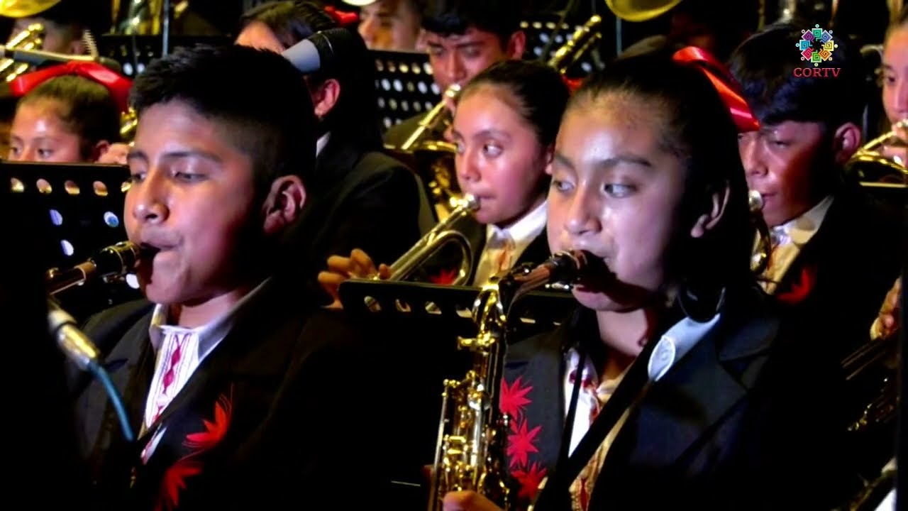 Concierto Escuela de Música Tradicional, Totontepec Villa de Morelos, Mixe 15/10/2023