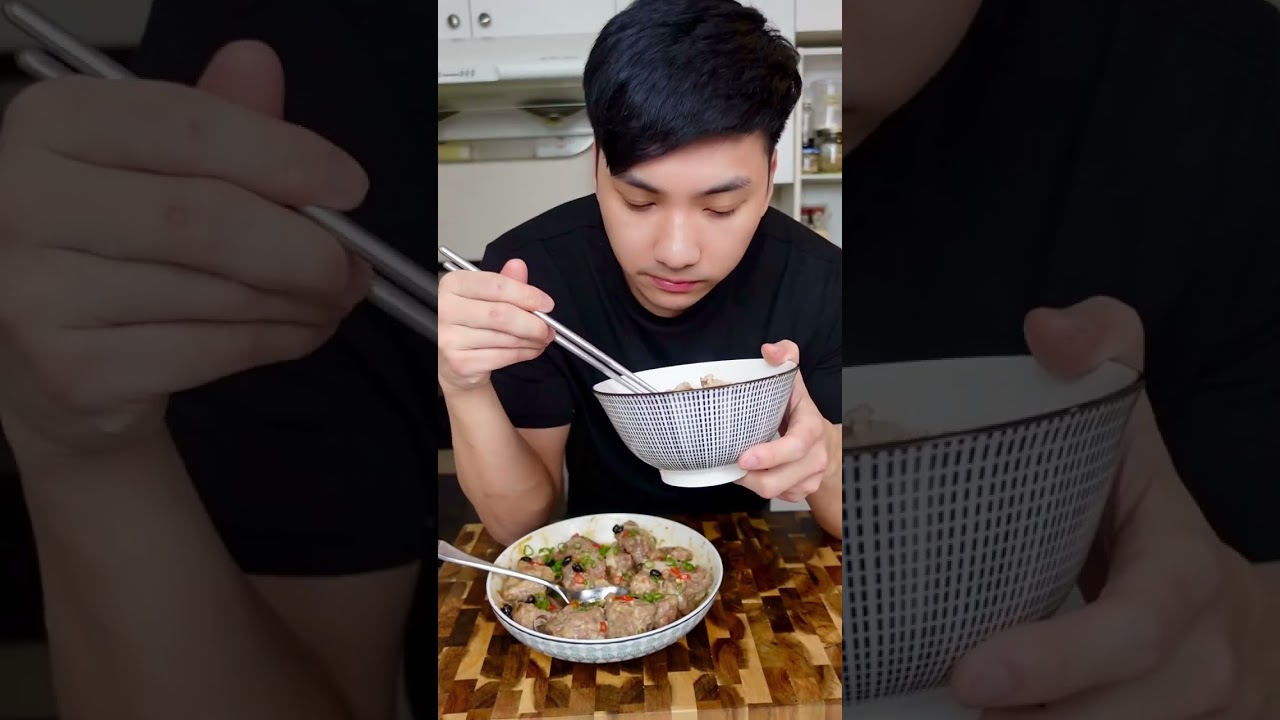 What a chef eats at home. Steamed Spare Ribs. 