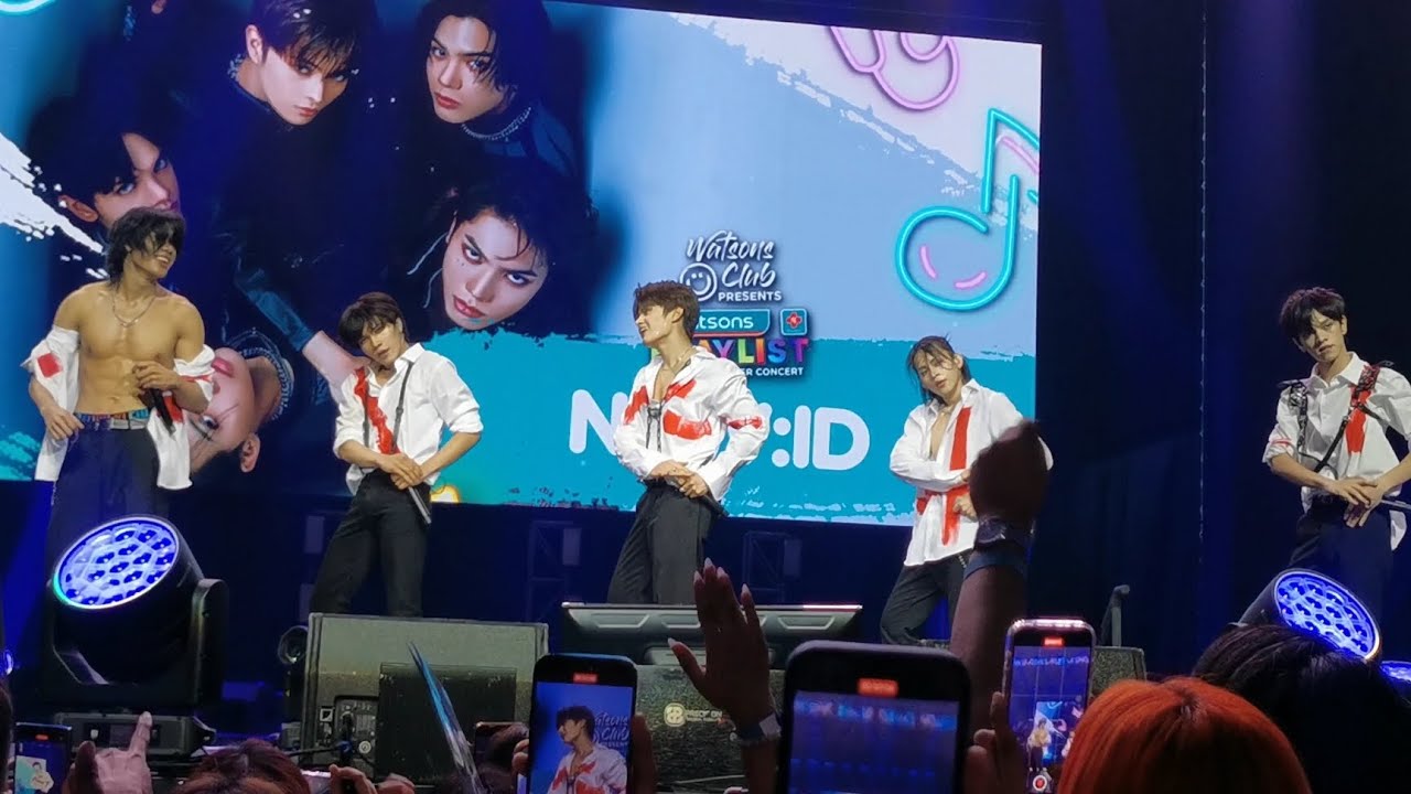 New:ID performs Deja Vu at Watsons Playlist The PPop Power Concert