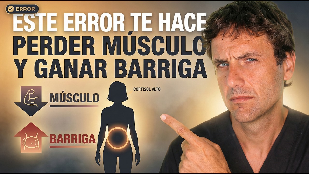 Por Qué Pierdes Músculo y Ganas Barriga Aunque Hagas “Todo Bien”