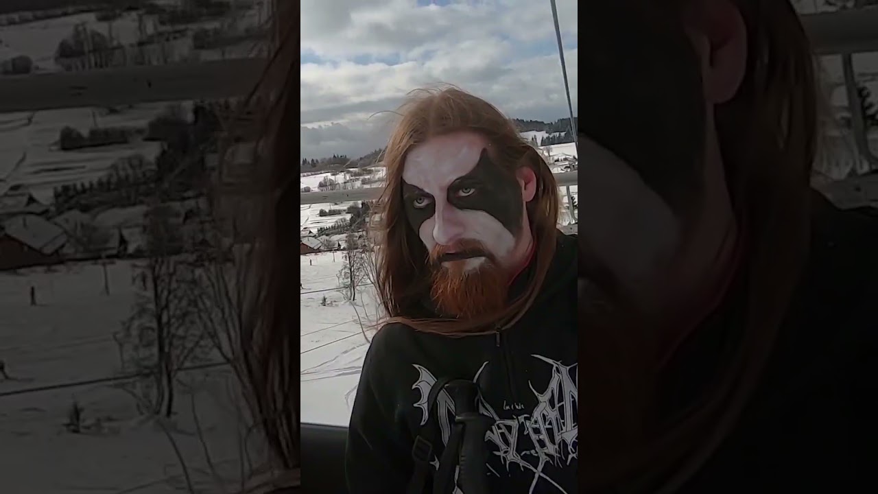 Ako vyzer&aacute; lyžovačka blackmetalistu? 😂🔥 #short #shorts #zozivotametalistu #lyzovacka #metal