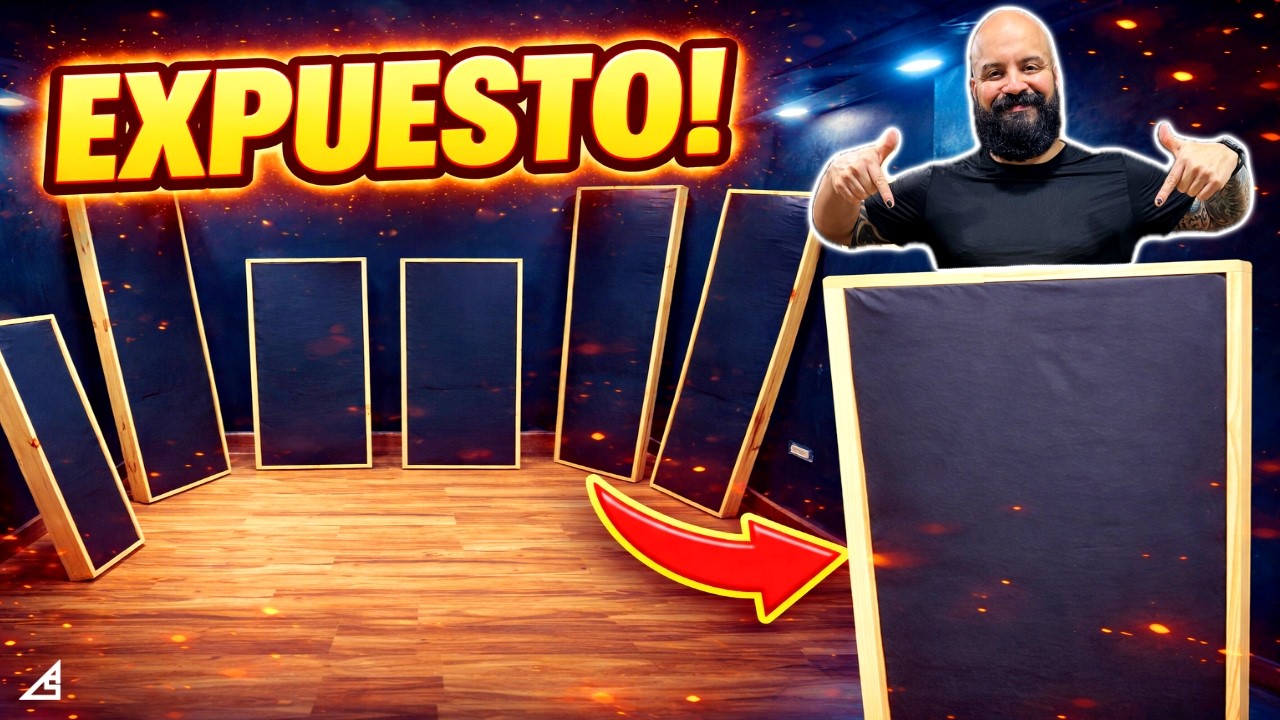 Marco Expuesto: Tutorial de Paneles Acústicos A OTRO NIVEL