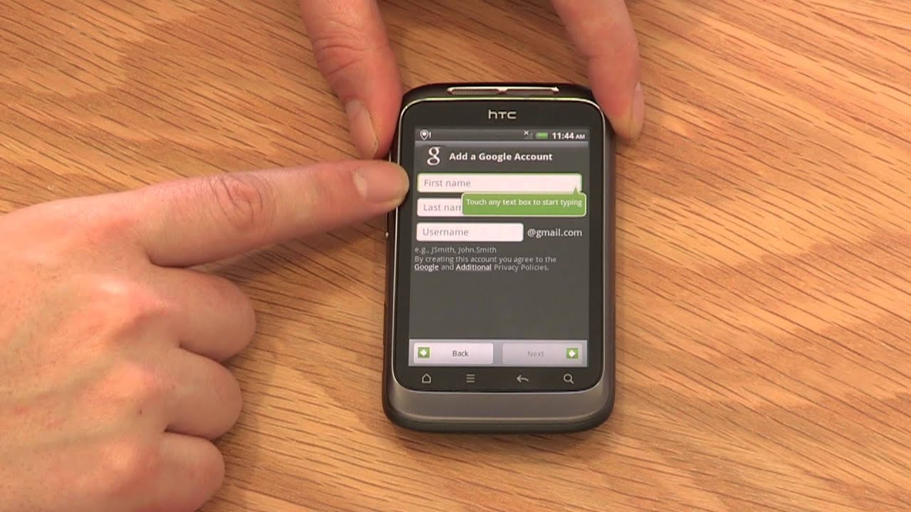 Getting started with your HTC Wildfire S