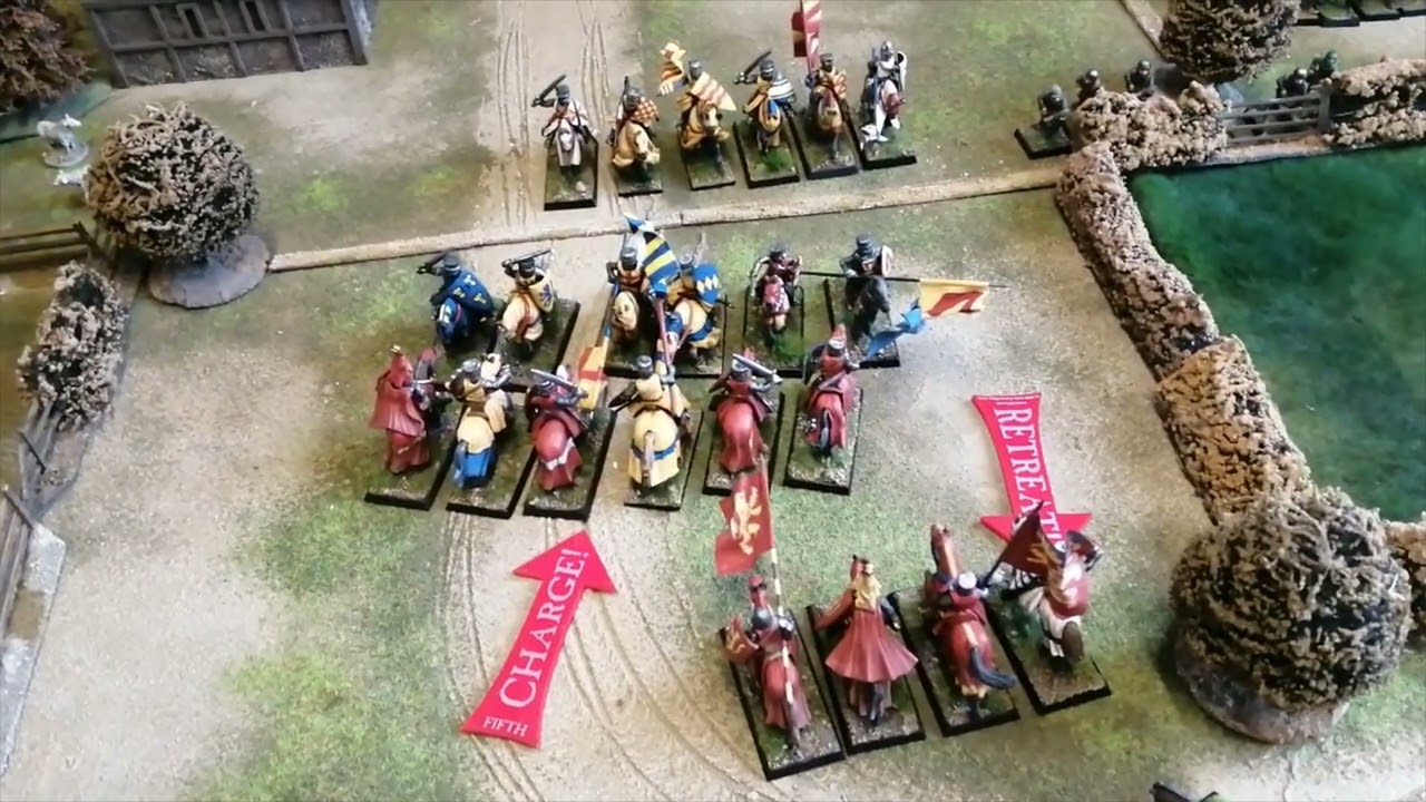 28mm Lion Rampant Battle Report part 2