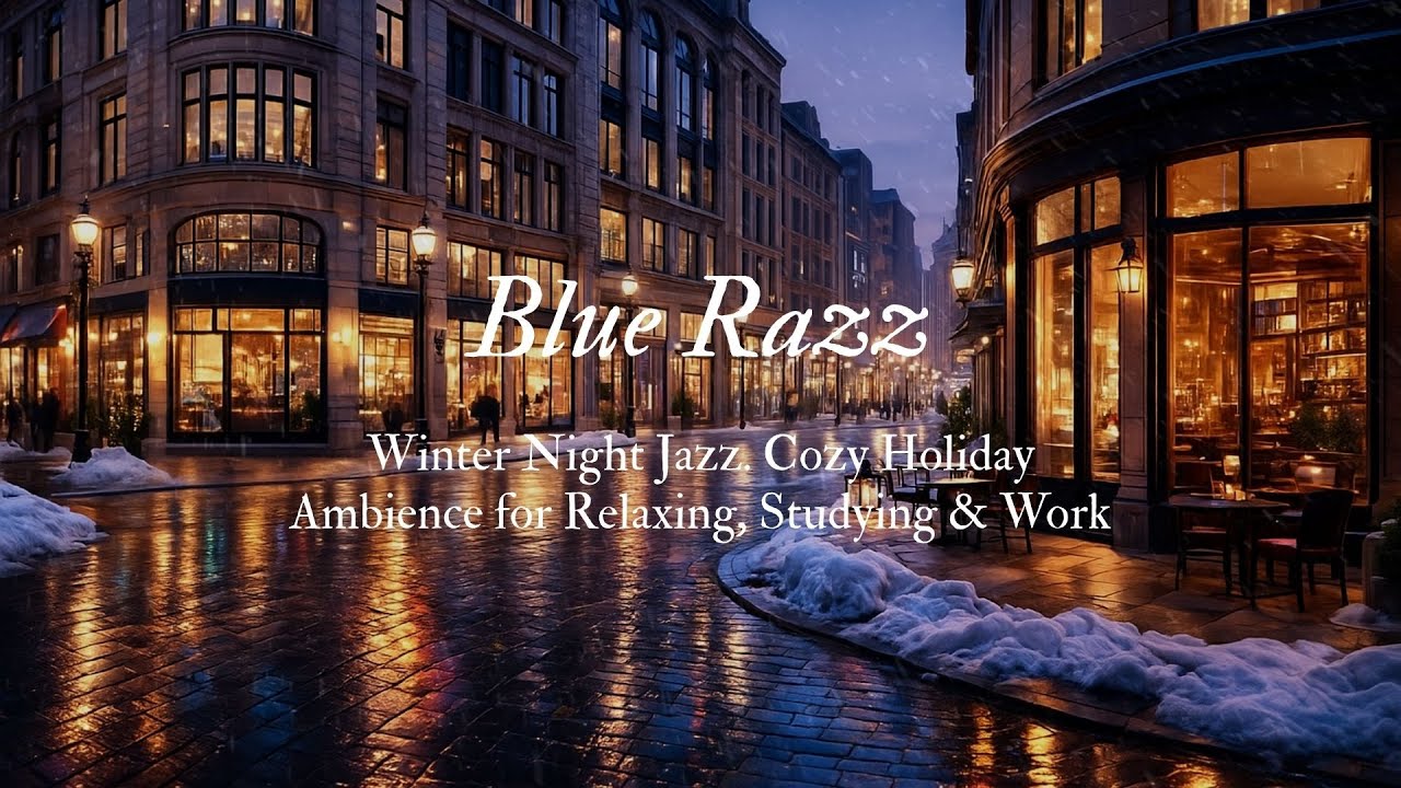 Winter Jazz – Cozy Snowy Ambience for Relaxing, Studying & Focus