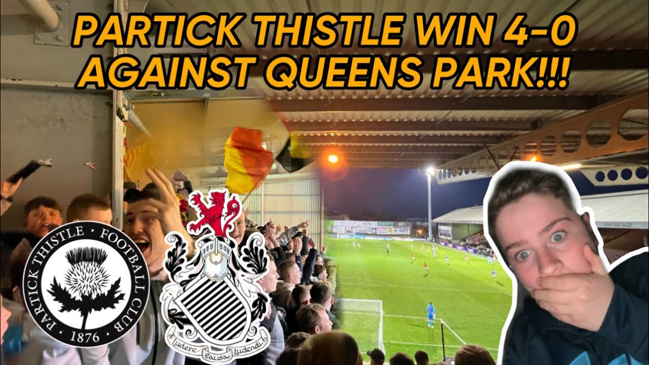 THE BEST ATMOSPHERE I’VE WITNESSED IN A WHILE!!! - Partick Thistle v Queens Park MATCHDAY Vlog!!!