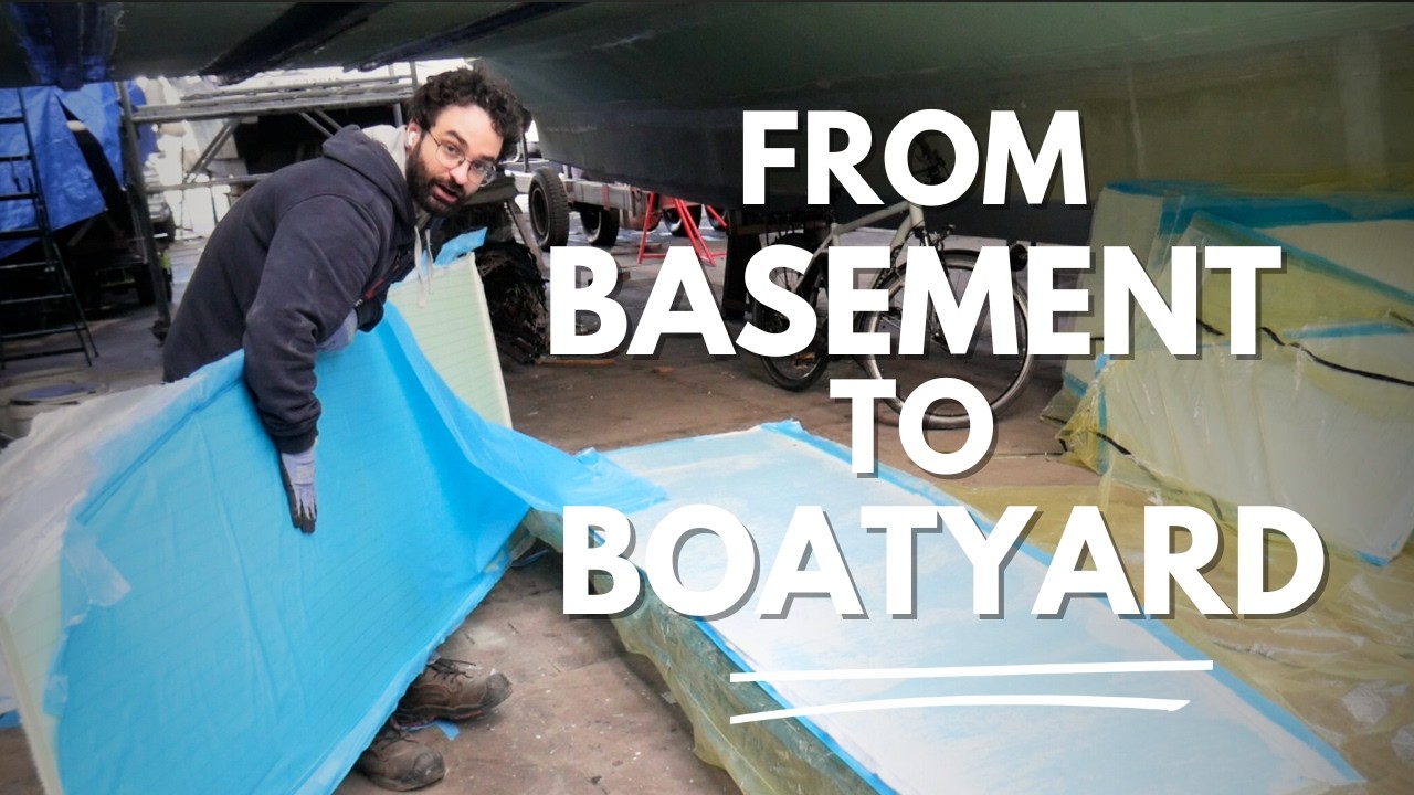 From Basement to Boatyard: Extending Composite Panels for My 12.5 Meter Catamaran Assembly