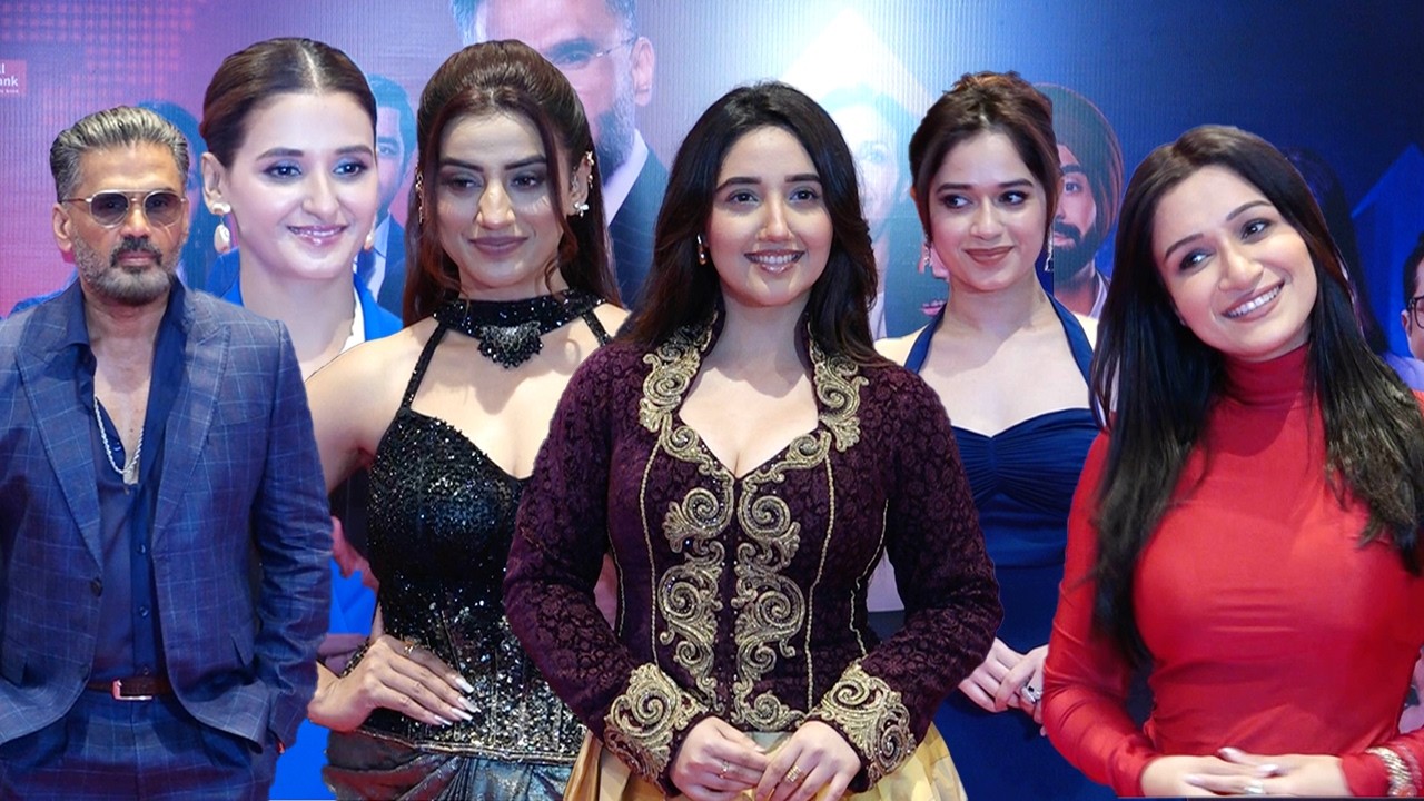 100 Crore Milestone Celebration: Suniel Shetty, Ashnoor kaur, Jannat Zubair, Akshara Singh & Others