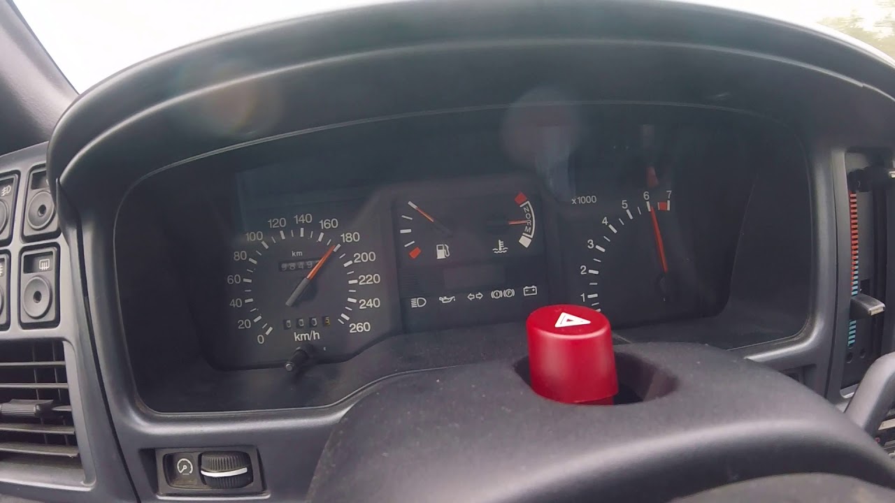 Sierra Cosworth 4x4 on the Autobahn