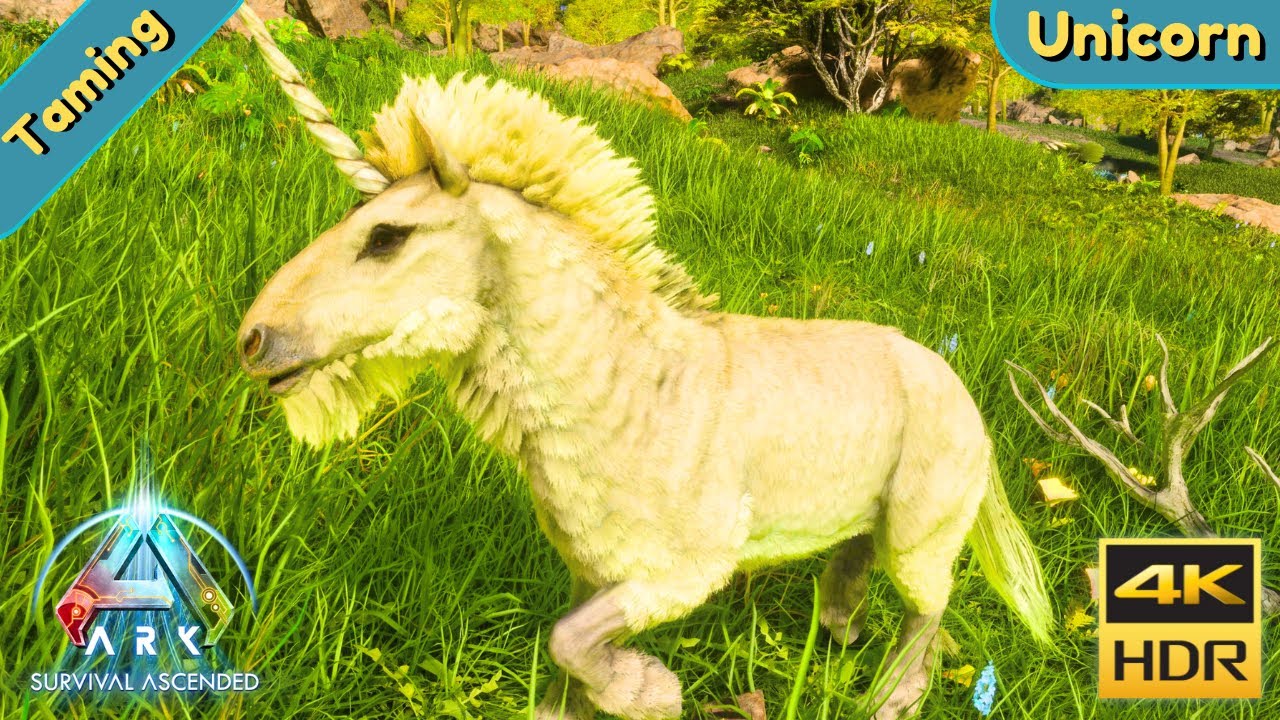 ARK Survival Ascended : Tame a Unicorn