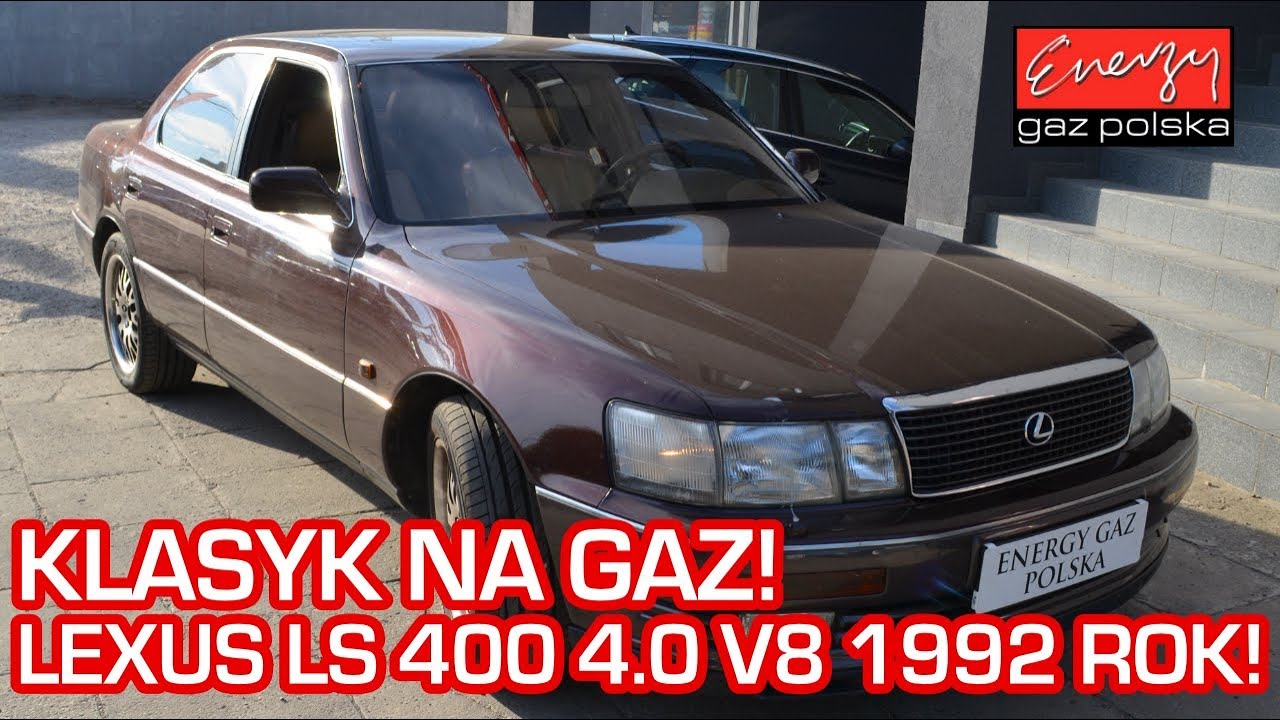 KOZACKI KLASYK NA GAZ!!! Lexus LS400 4.0 V8 245KM 1992r na auto gaz LPG w Energy Gaz Polska