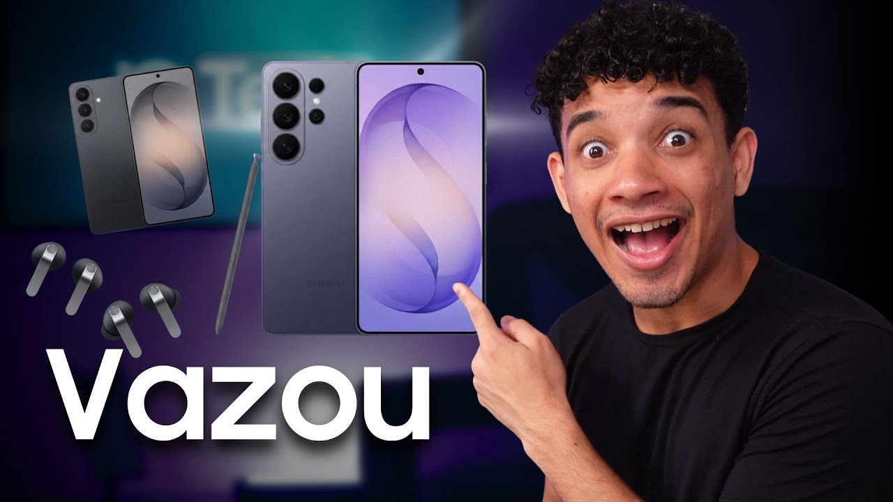 Galaxy S26 Ultra e S26 Plus | Imagens e especificações OFICIAIS são VAZADAS