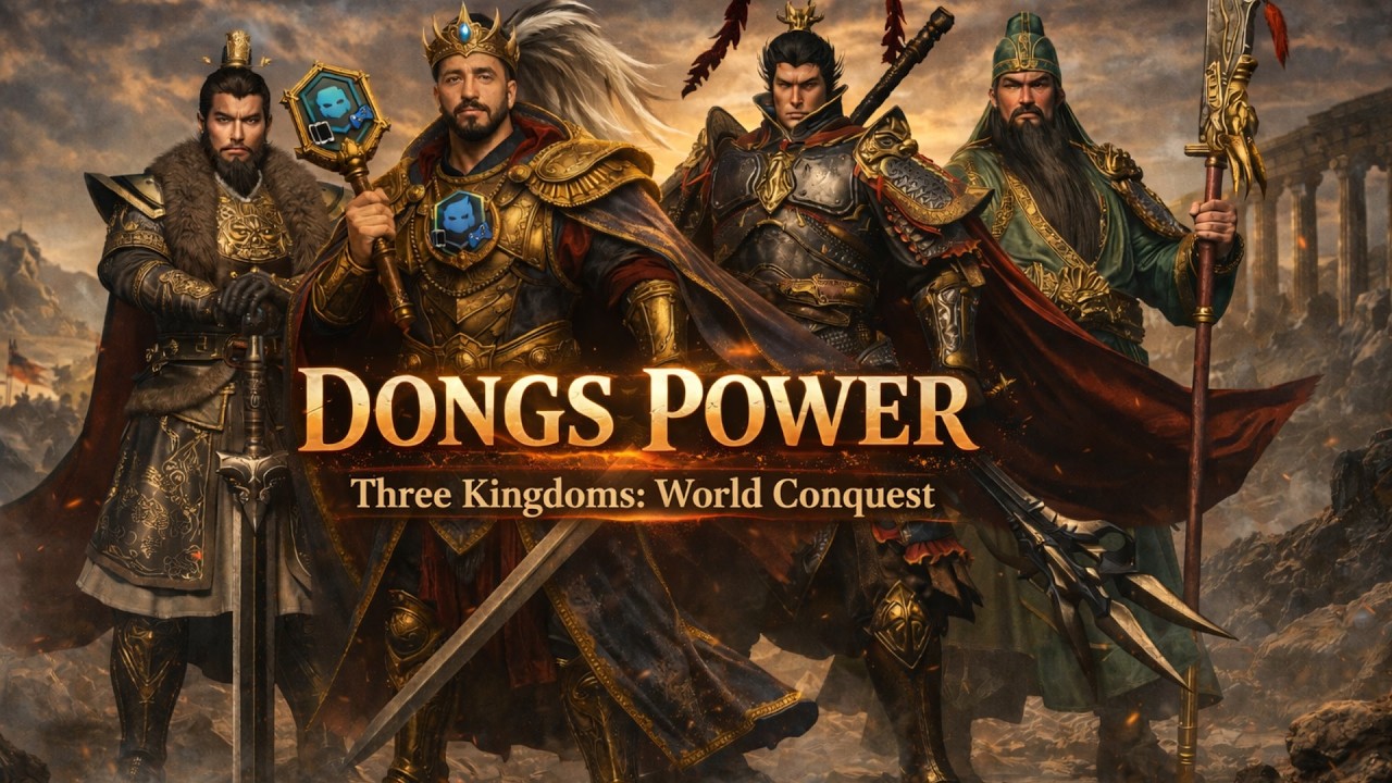 Teaching a whale a lesson about DONGS Dynasty | Three Kingdoms: World Conquest