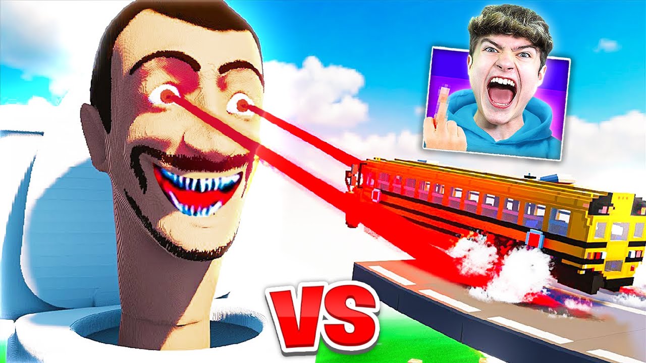 Ich BESIEGE den SKIBIDI TOILET BOSS! (FINALE)