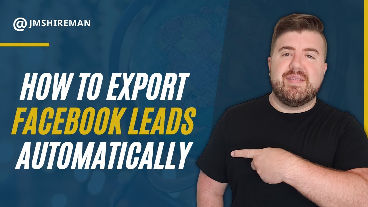 How To DOWNLOAD LEADS From Your Facebook Lead Ads - Export Leads From Facebook Lead Campaigns