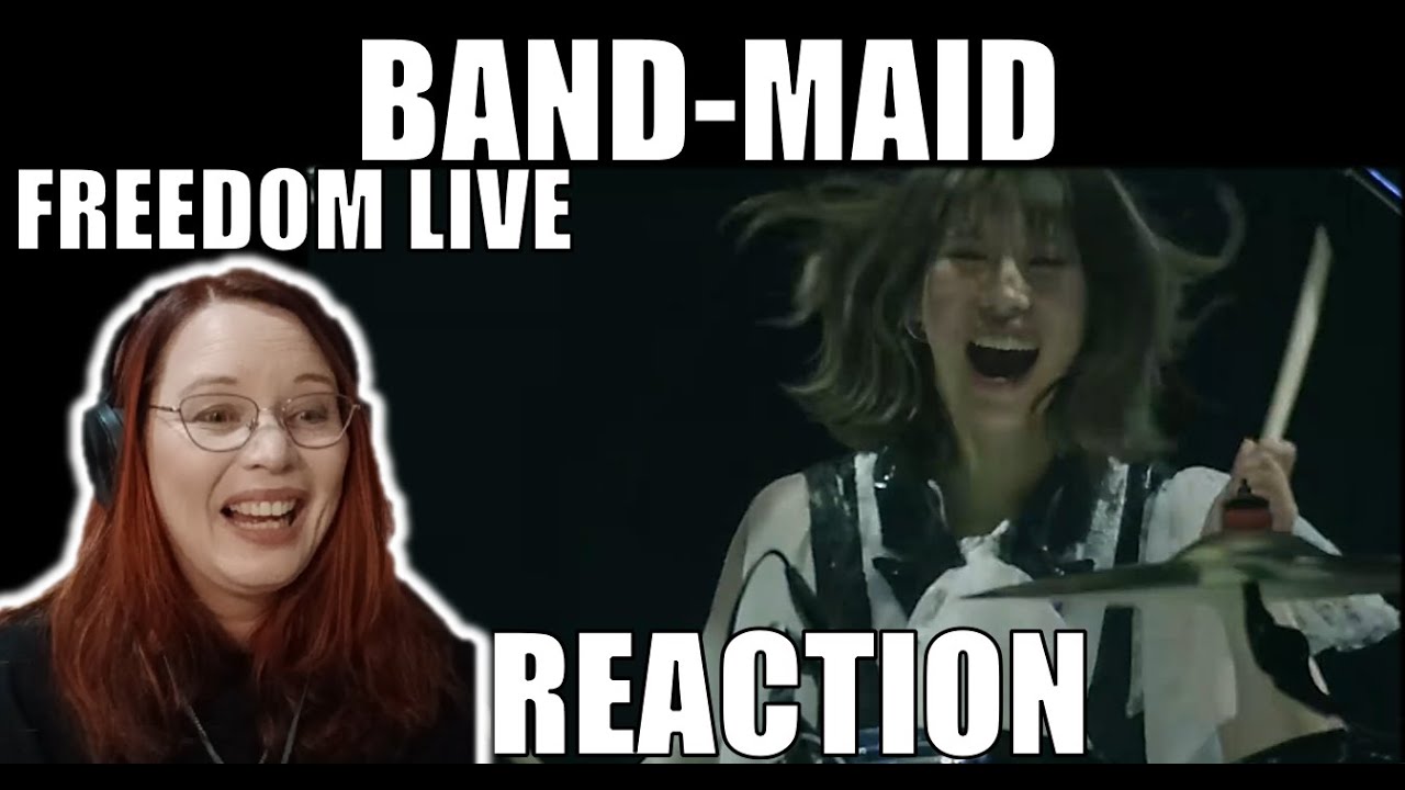 GINGER T REACTS to BAND-MAID / FREEDOM (Official Live Video)