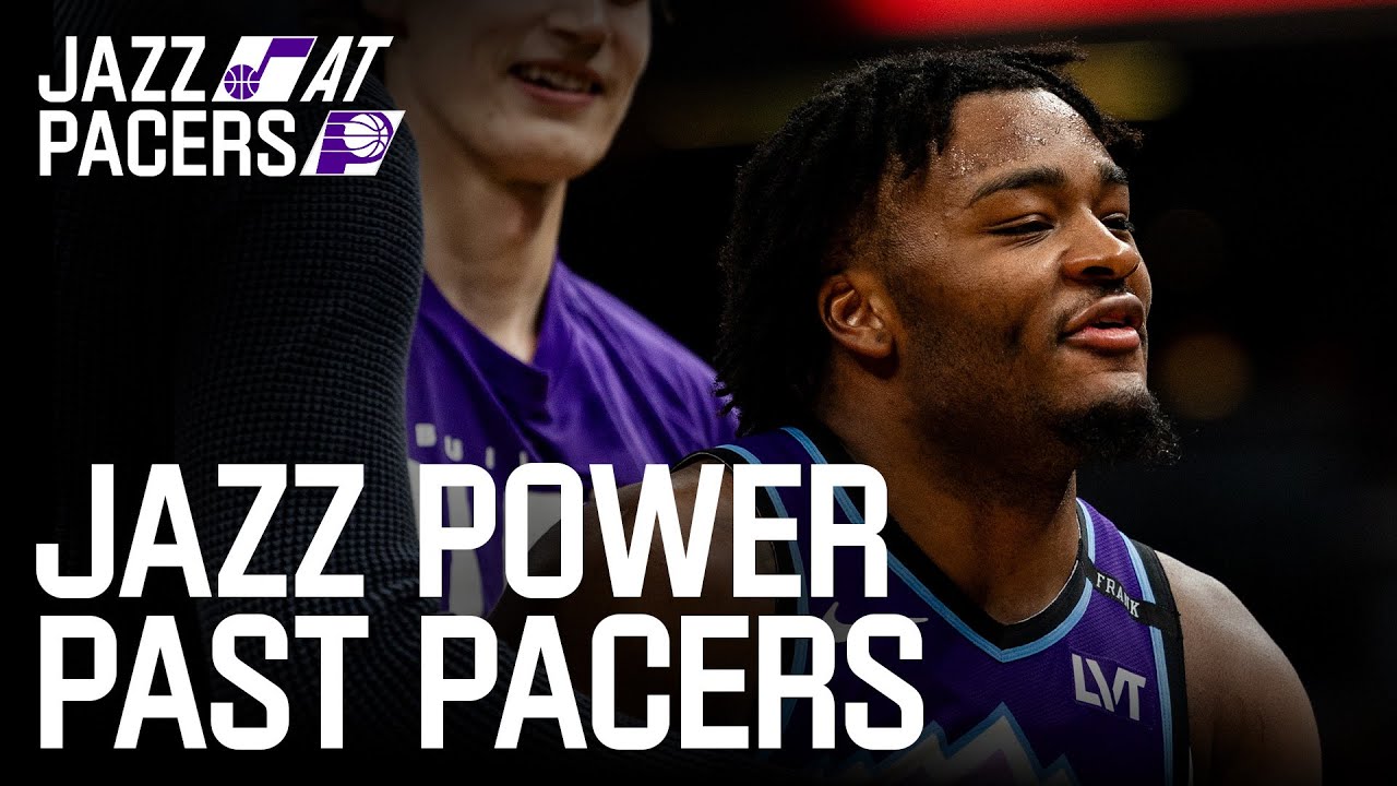 JAZZ WIN in INDIANA 🏁 | UTAH JAZZ