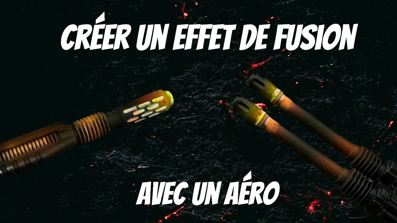 Tuto peinture wargame : créer un effet de surchauffe sur vos armes de tir