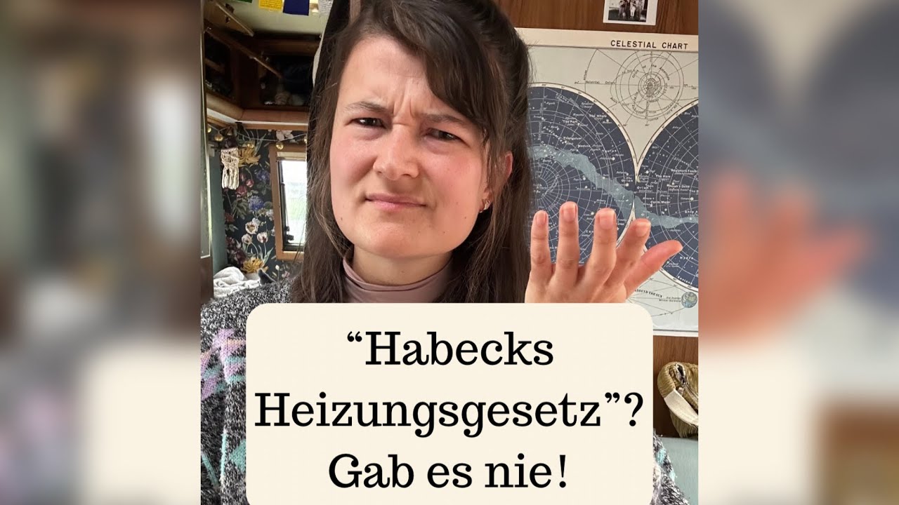 &bdquo;Habecks Heizungsgesetz&ldquo; gab es nie 🙅🏻&zwj;♀️