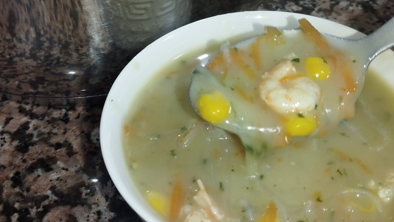 شربة البطاطس 🥣بالقمرون🍤 مثل المطاعم تشربي وتعاودي لذيذه بزاف وسهلة التحضير