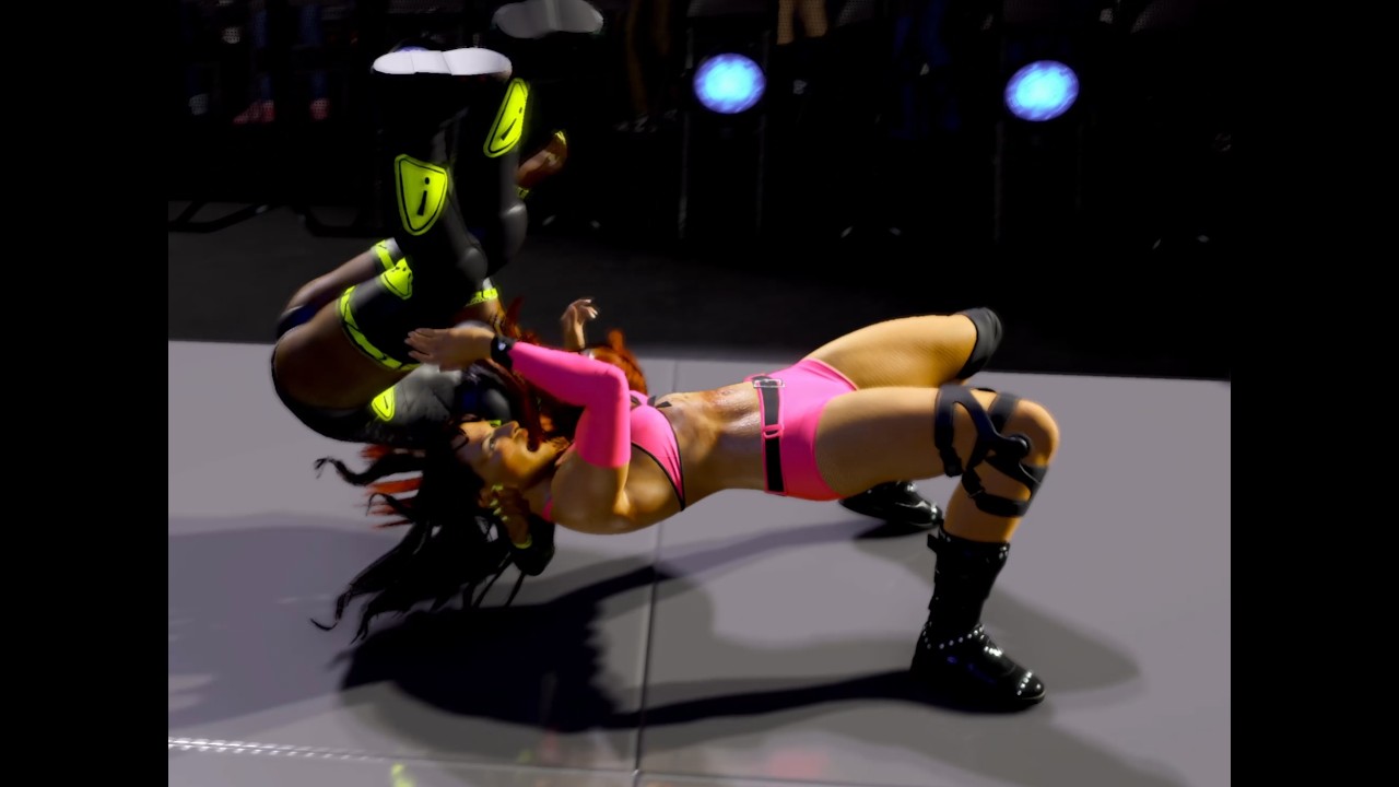 WWE 2K25 NAOMI VS VICTORIA NO HOLDS BARRED MATCH WOW
