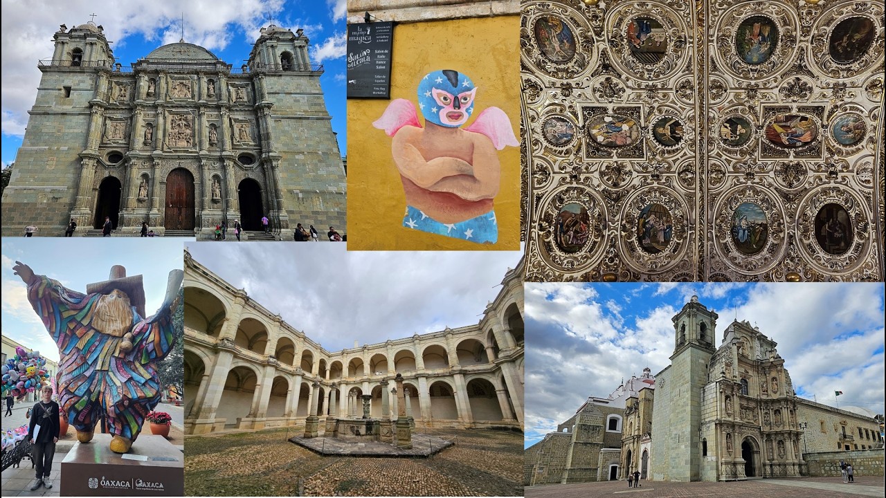 Oaxaca City, UNESCO World Heritage: Santo Domingo de Guzmán, Cathedral,  Basilica Nuestra Seniora