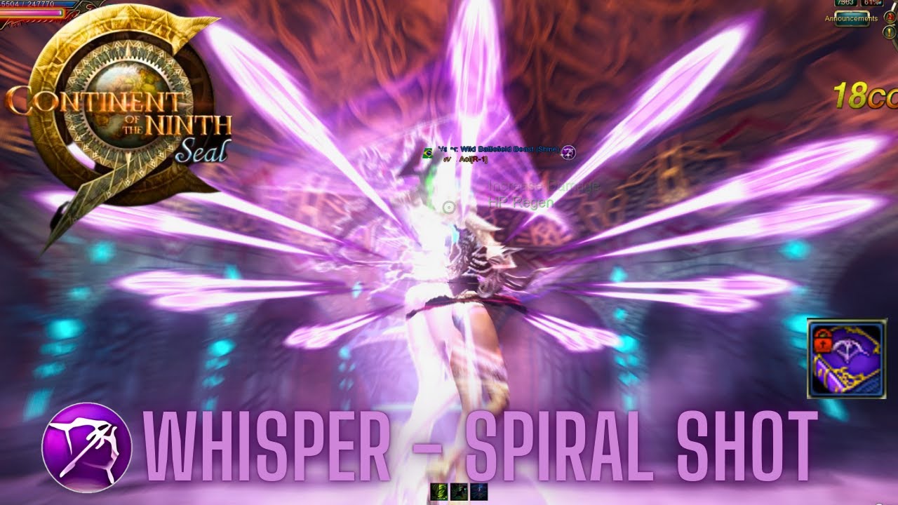 C9 ► Perfect Grade Skillbook Showcase - Introduction to Shooting, by Charlotte Oh: Spiral Shot