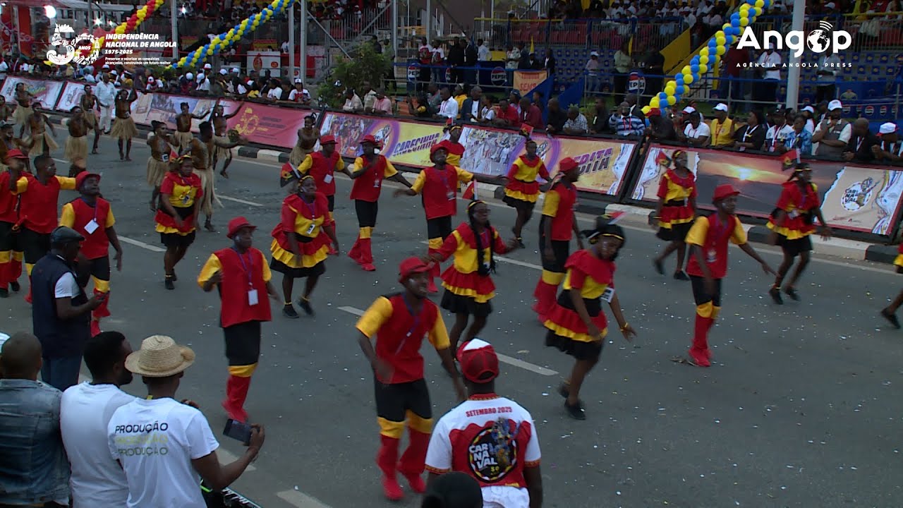 Carnaval 50 anos: Desfile reaviva sentimento de patriotismo cultural angolano
