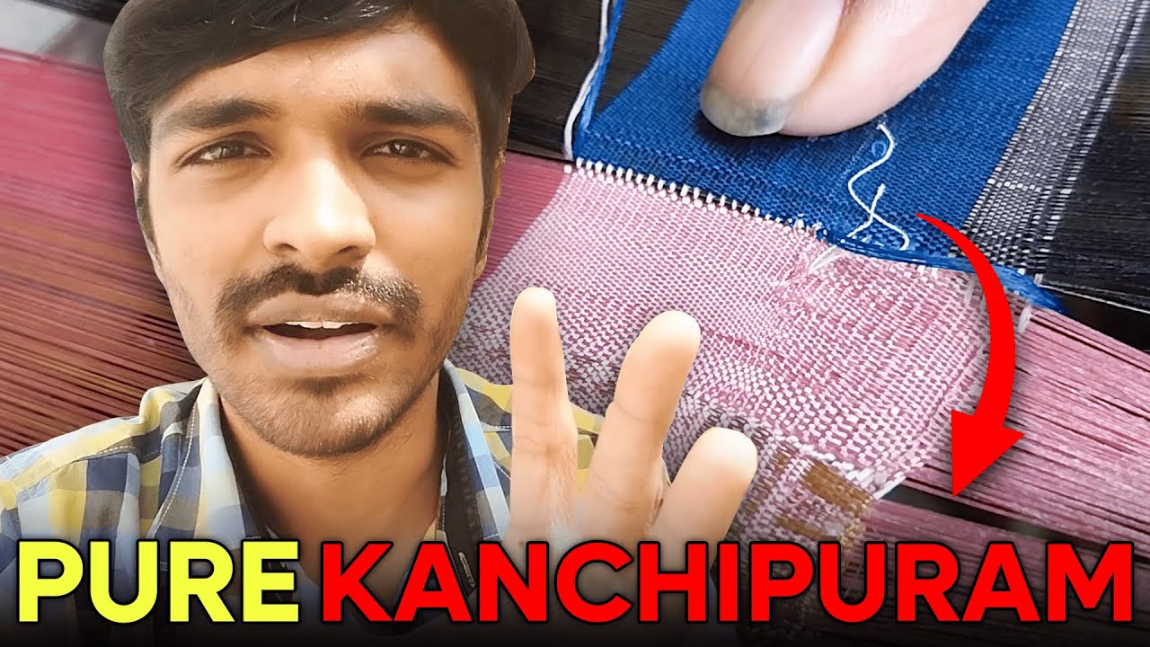 How to Identify Pure Kanchipuram Silk Sarees | Direct from Weaver Guide