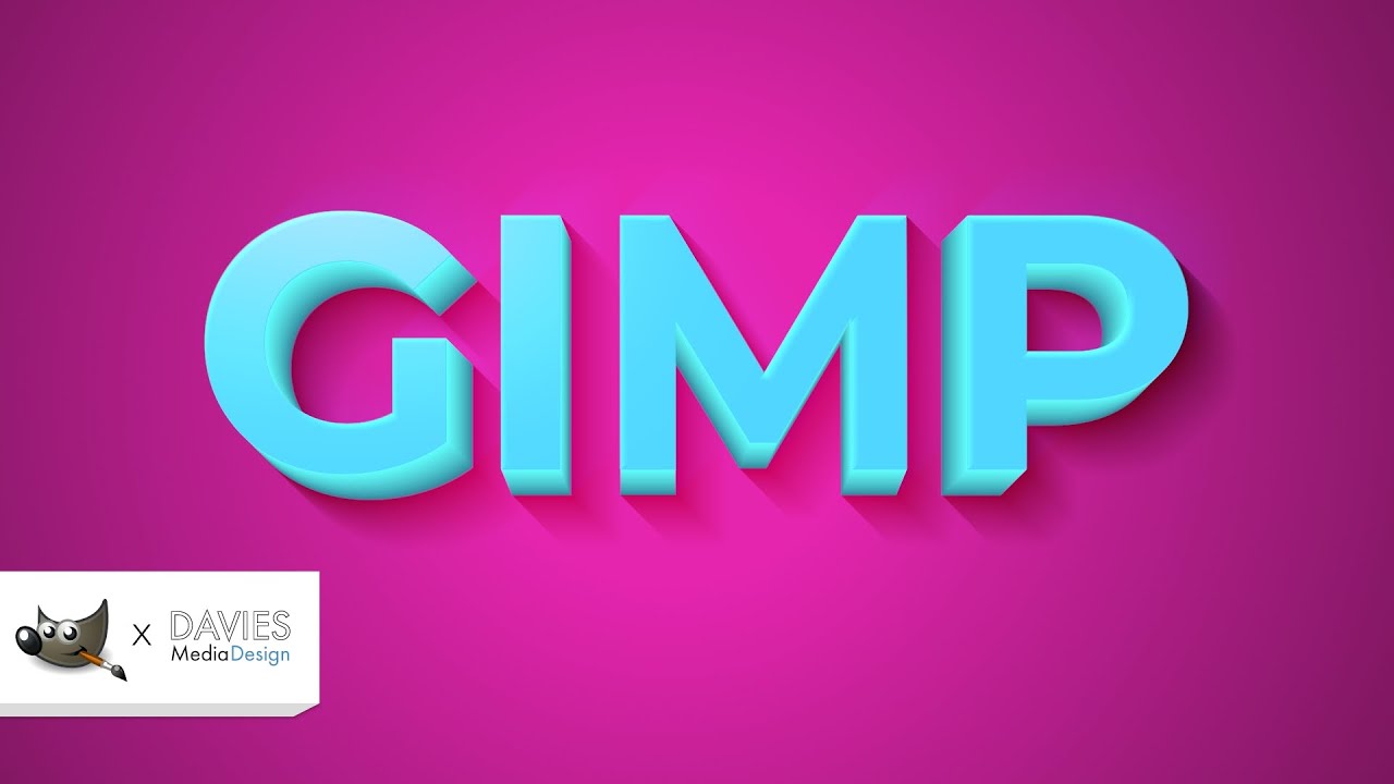 Create Better 3D Text in GIMP with This Ingenious Workflow