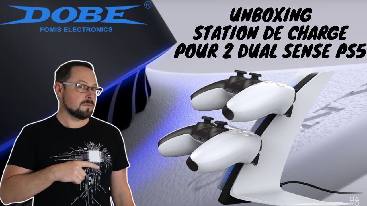 Unboxing : Station de charge pour 2 Dual Sense PS5