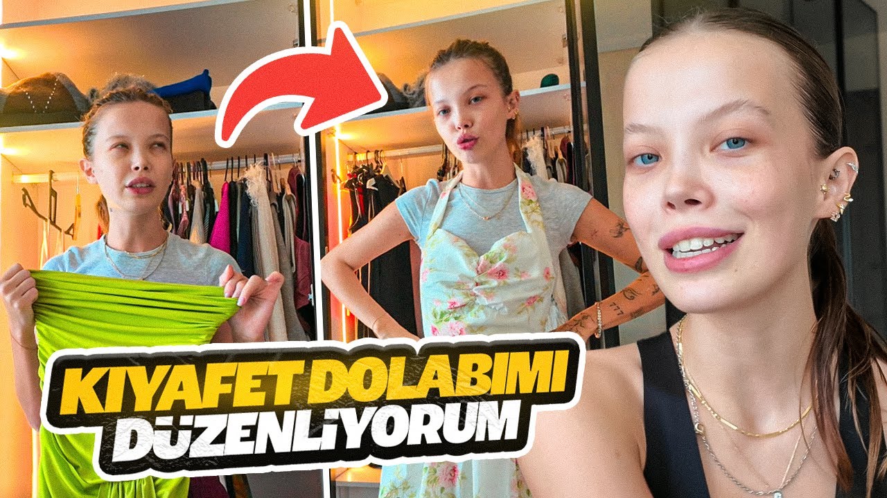 Kıyafet Dolabımı D&uuml;zenliyorum 👗👚